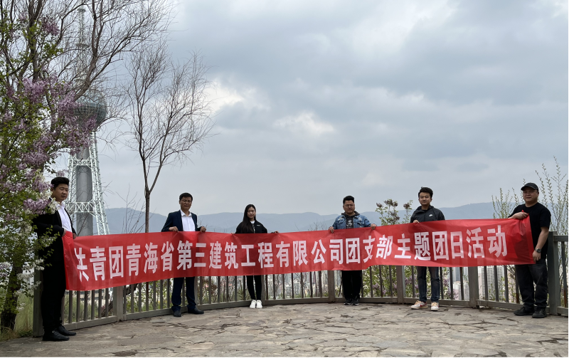 共青团青海省第三建筑工程有限公司支部委员会 “珍爱自然资源, 增强环保意识，，，，，凝聚青年力量”     主题团日活动