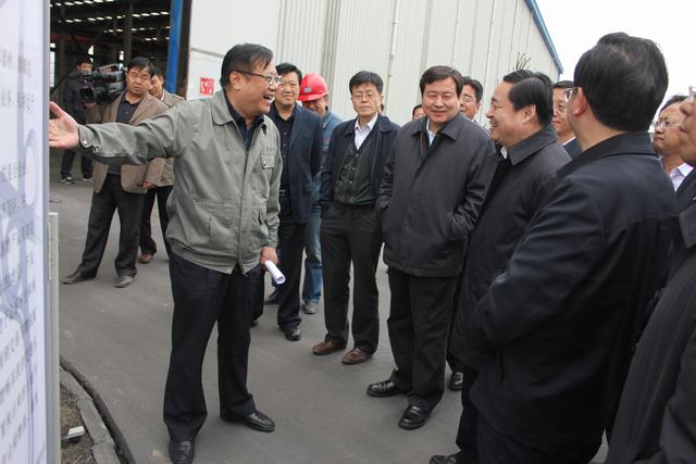 省委副书记、省长郝鹏视察青海3044am永利集团北川工业物流园