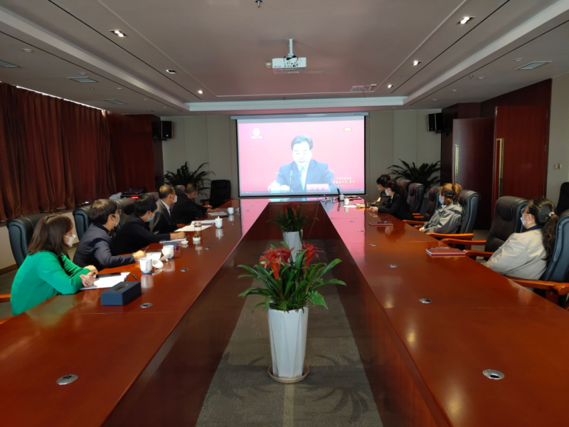 省3044am永利集团集团组织干部职工收看“中国这十年·青海”主题新闻发布会