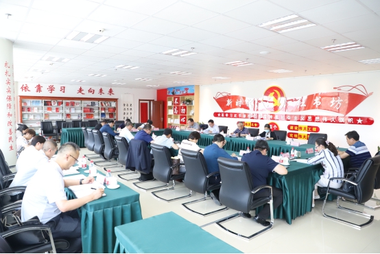 省3044am永利集团集团召开习近平总书记“七一”重要讲话精神专题学习研讨会
